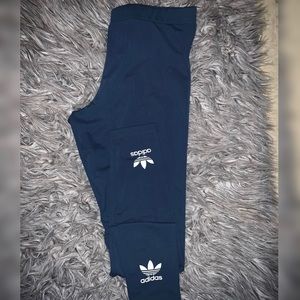 Adidas Trefoil Blue Leggings